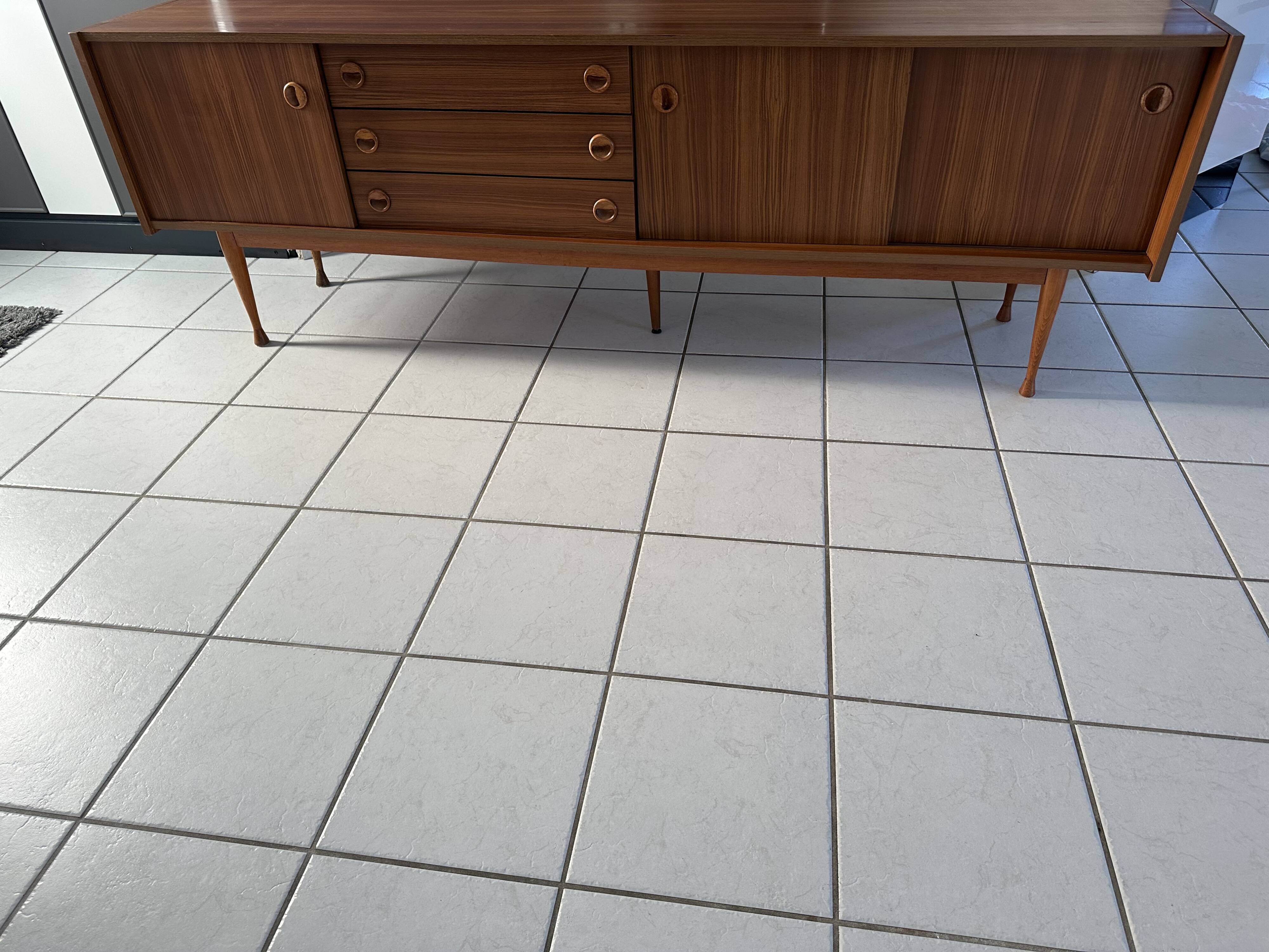 Vintage 1960s Scandinavian-style sideboard