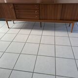 Vintage 1960s Scandinavian-style sideboard