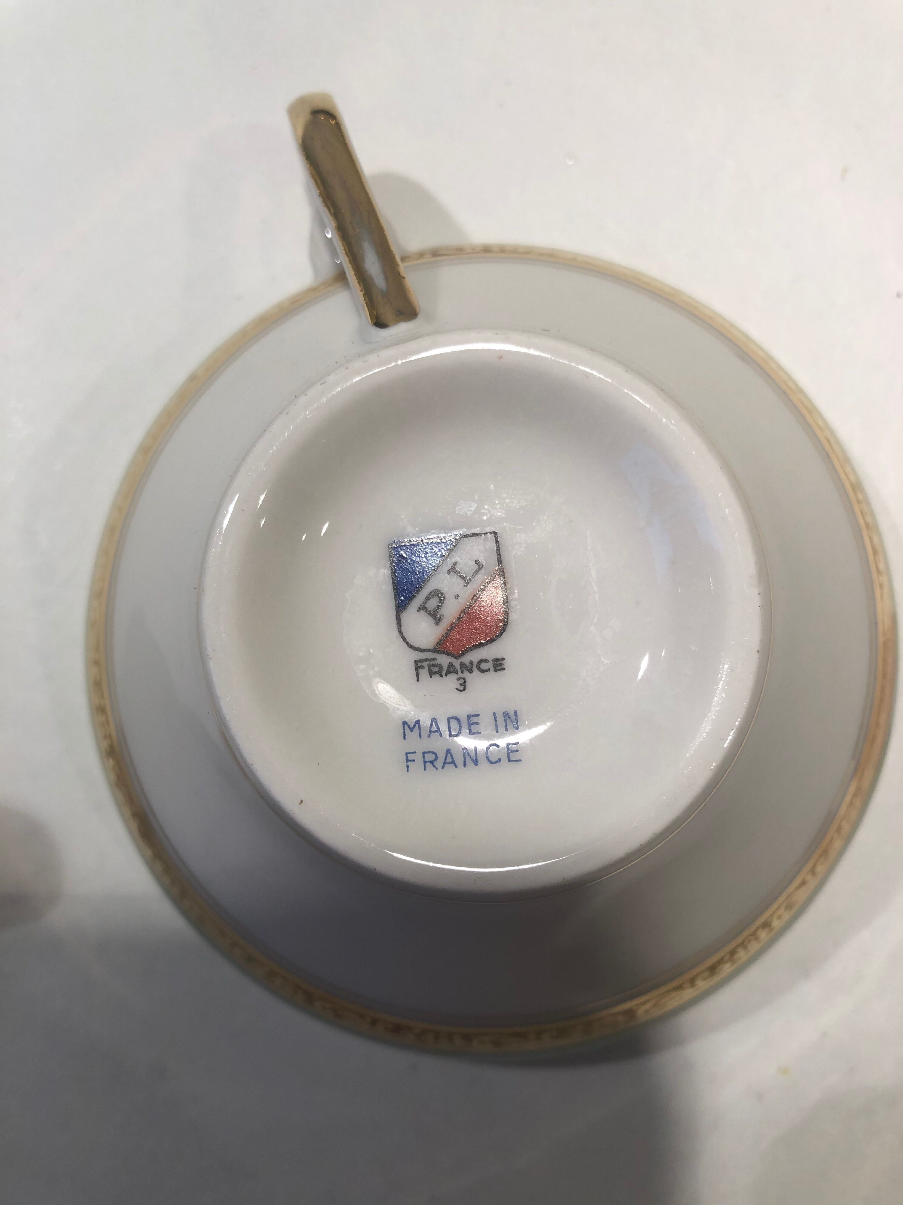 Vintage coffee tea service 10 cups Limoges
