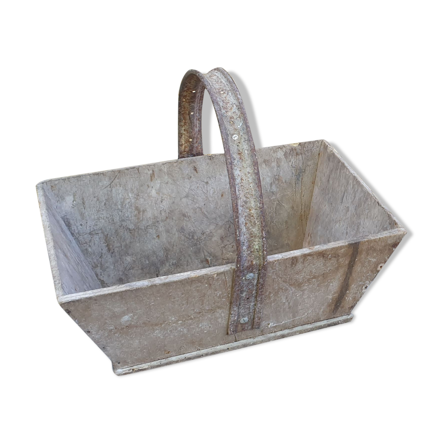 Old gardener's basket
