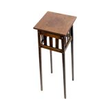 Art Deco Wooden Flower Stand Vintage, France 1930s