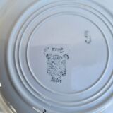 Lot 9 deep plates ▪︎ Art Deco ▪︎ Jane ▪︎ Niderviller