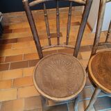 Set of 3 Mundus bistro chairs