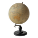 Globe terrestre, mappemonde J. Forest, Girard et Barrere Paris 19eme