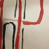 Original exhibition poster, tal-coat, galerie maeght, 1956