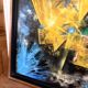 Abstract Geometric Contemporary Modern Oil Painting Relief