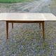 Vintage table in oak veneer