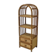 Vintage rattan shelf
