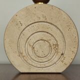 Italian travertine lamp