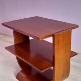 Table basse en acajou d'époque Art Déco
