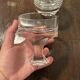 3 vintage glasses kristall krisla design taddei sistini