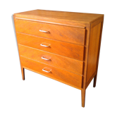 Chest of drawers 50year old oak design vintage