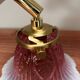 Pink Art Deco wall light