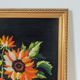 Vintage sunflower tapestry
