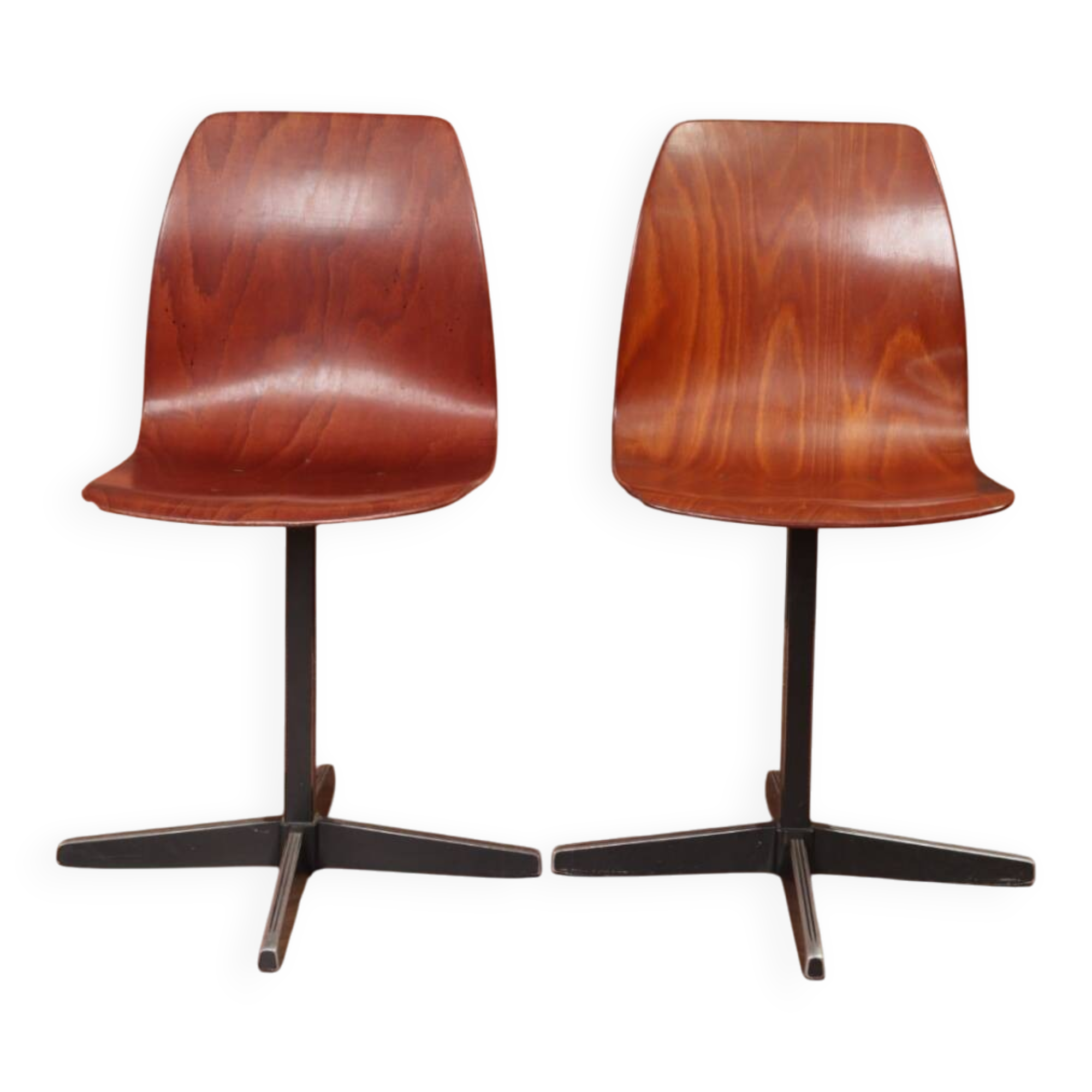 Vintage kids chairs set of 2 flototto 1970