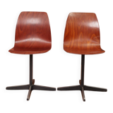 Vintage kids chairs set of 2 flototto 1970