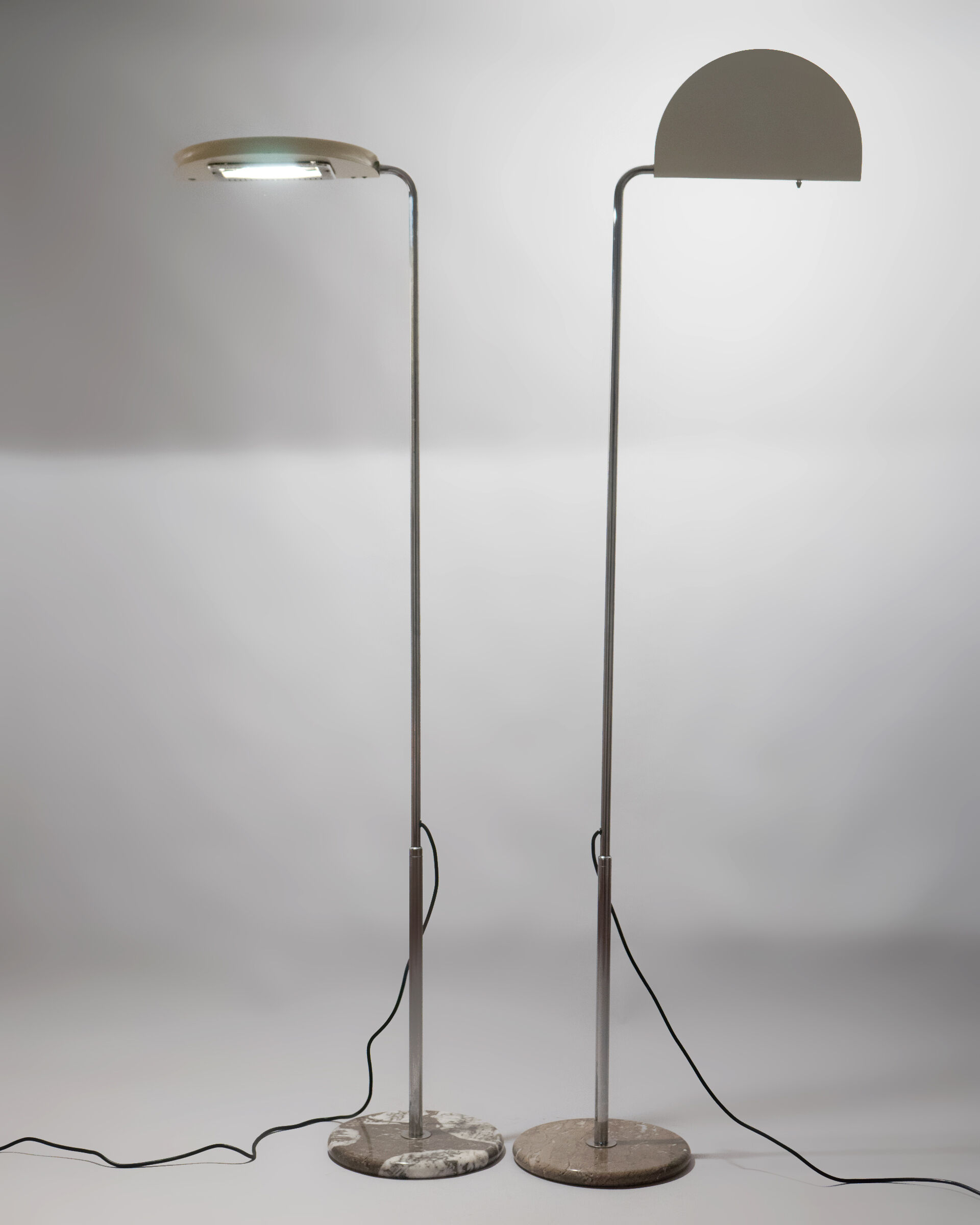 Mezza Luna floor lamp by Bruno Gecchelin for Skipper Pollux, Italy, 1970s