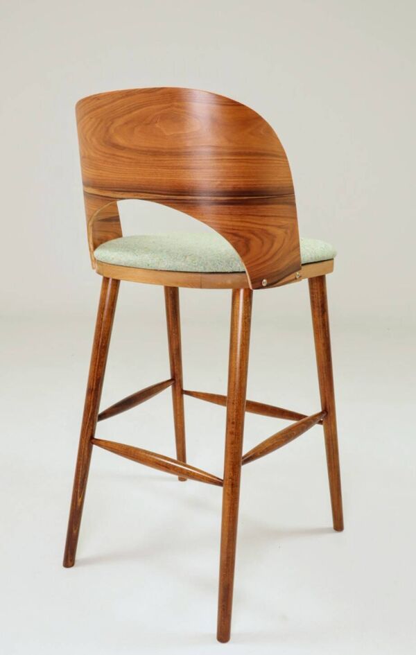 Tabouret de bar palisander Brasil Apple green granola