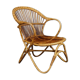 Fauteuil en rotin Design Hollandais, 1950