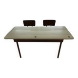 Bureau double écolier 1950