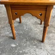 Set of 3 rustic neo-Gothic stools, 1970s