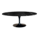 Originele Knoll Tulip ovale 198x121cm Nero Marquina glanzend in NIEUWSTAAT!
