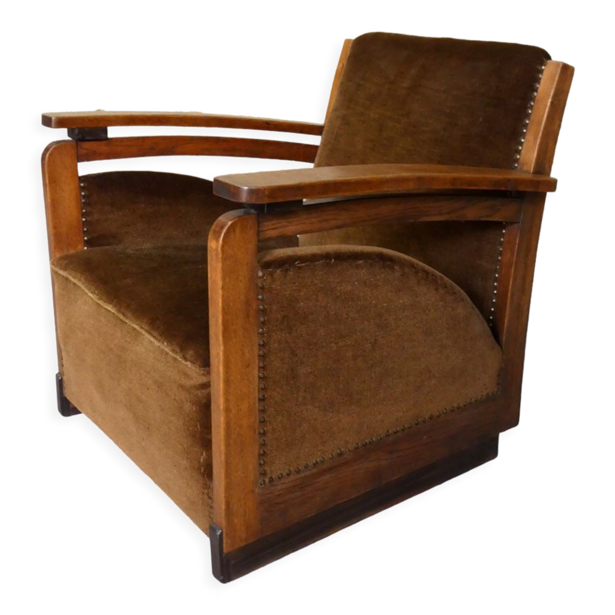 Modernist art deco armchair