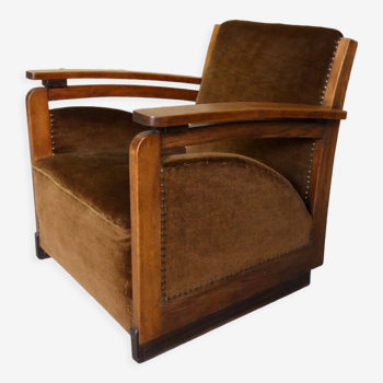 Modernist art deco armchair