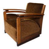 Modernist art deco armchair