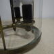 Old chandelier, 3 lights in a glass cylinder