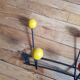 6-ball wall coat rack