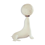 Vintage sea lion lamp