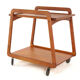 Sika mobler trolley 'Knebel' with reversible top - danisg design in teak