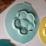 Lot de 4 assiettes plus un plat de fruits de mer Niderviller