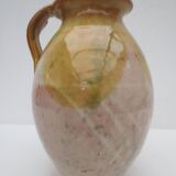 Ceramic jug, provencal style, nice size, with handle