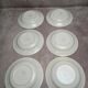 Lot de 6 assiettes creuses Villeroy & Boch – décor doré vintage