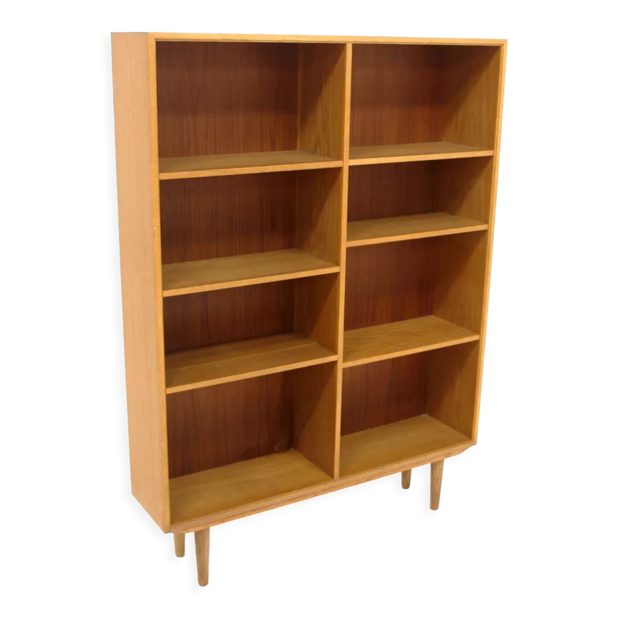 Scandinavian oak library, Sweden, 1960