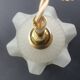 Large Art Deco pendant light from the 1950s, vintage.