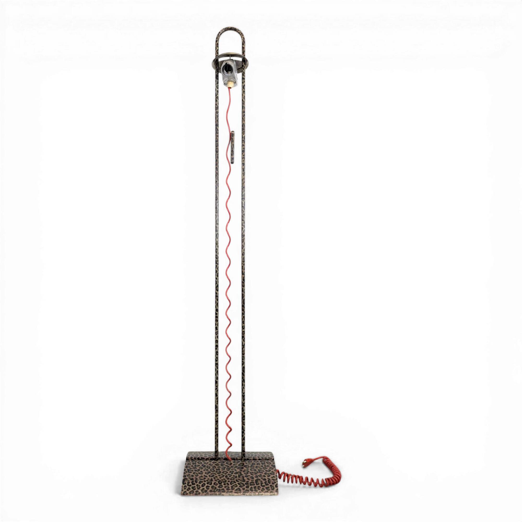 Italian floor lamp from the 1980s.