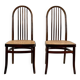 Paire de chaises cannées Baumann Eden 1981