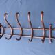 Thonet wall-mounted coat and hat rack circa 1890, 5-pointed