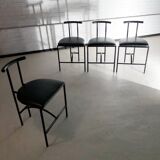 4 chaises Tokyo , design Rodney Kinsman 1985