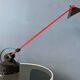 Postmodern table lamp Circo from the 1980s by Linke Plewa for Brilliant AG