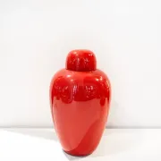 Corallo vase Opachi in Murano glass by Tobia Scarpa for Venini, 1993