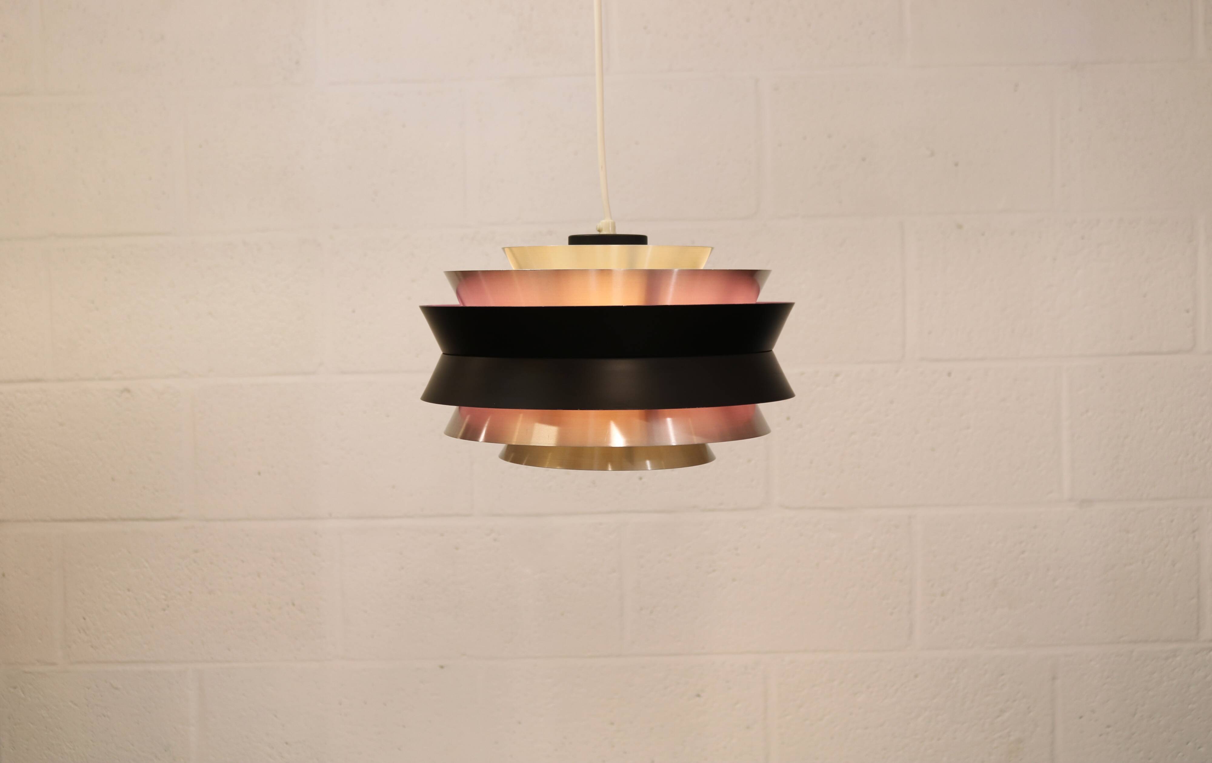 Swedish Vintage Design Lamp: Carl Thore Trava, 1970s Scandinavian Lighting