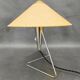 Helena Frantová Table Lamp, Chrome and Paper Shade, Czechoslovakia 1960s
