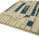 Handmade Tribal Decorative 280 cm x 370 cm Beige Wool Carpet