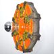Fat Lava ceramic wall apply from Hustadt Leuchten 1970s