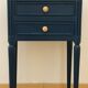 Art Deco B leu