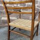 Fauteuil vintage en bois et corde, 1960